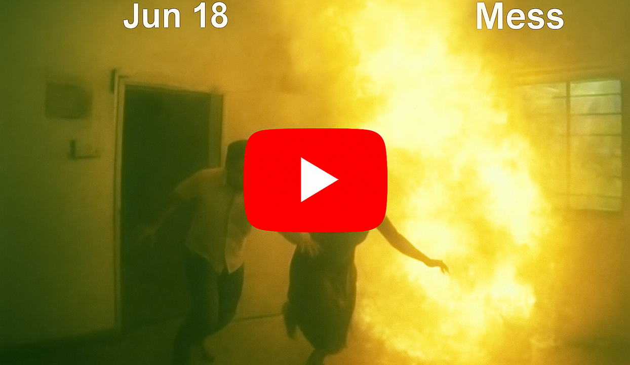 LPG cylinder blast viral video